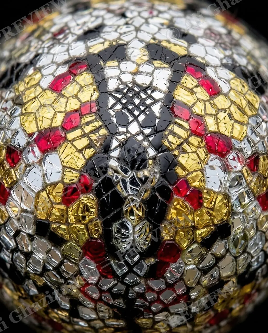 Bedazzled — The Hidden Mask — Orb-weaver spider artwork by Ali Ghazizadeh