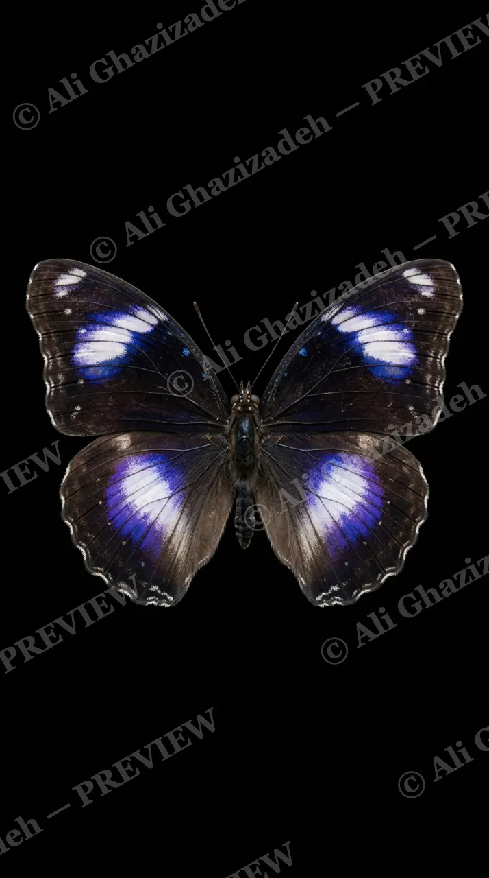 Cabinet of Wings — Popinjay — Butterfly artwork by Ali Ghazizadeh