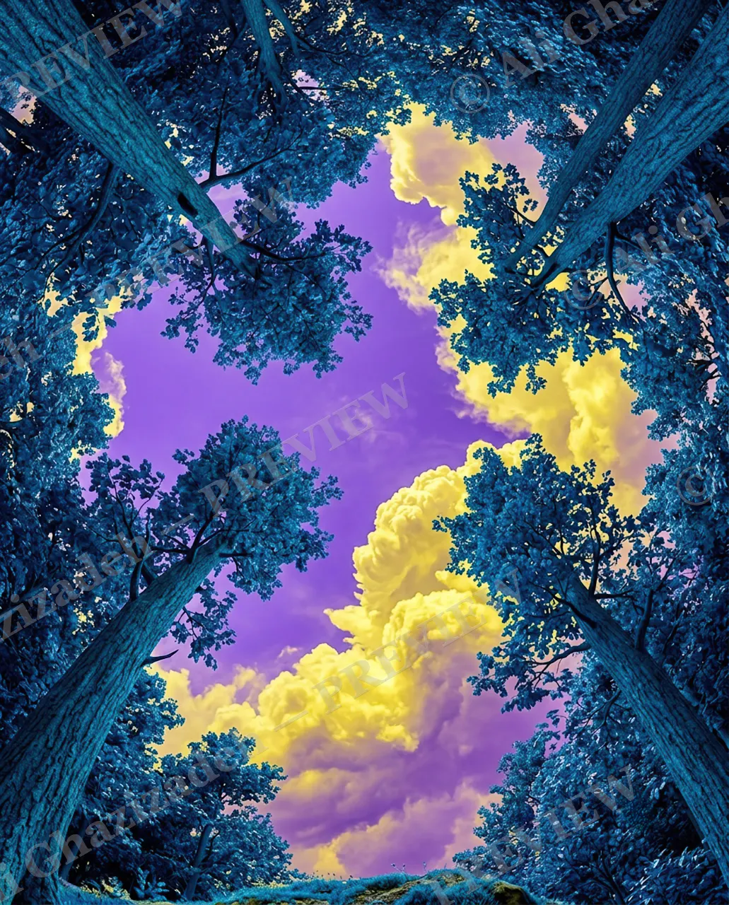 Double Take — Kaleidoscope Sky — Crab artwork by Ali Ghazizadeh