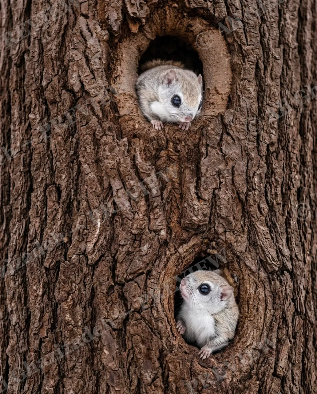 Exit Strategy — Two Possible Exits — Flying squirrel artwork by Ali Ghazizadeh