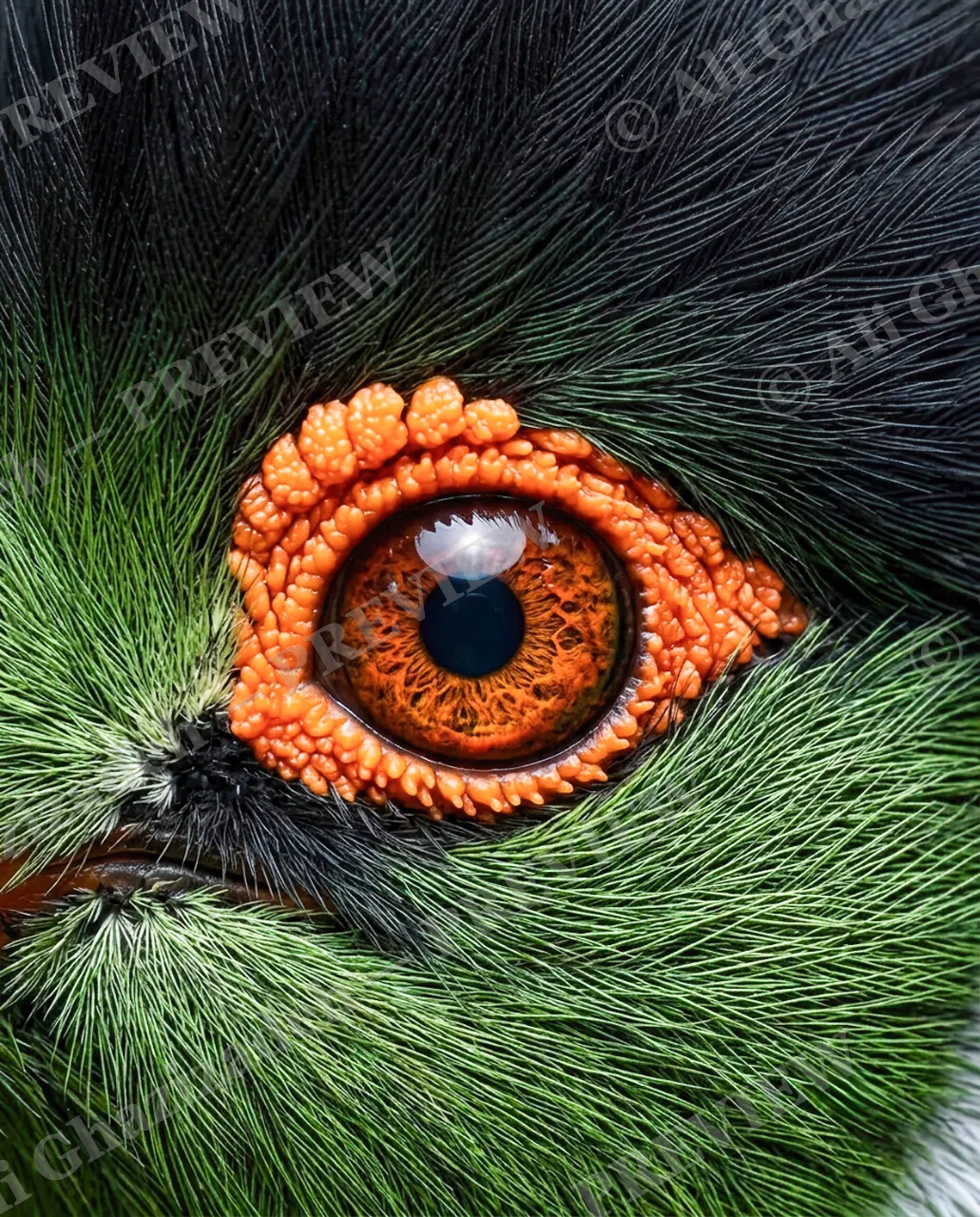 Almost Plastic — Looks Like Plastic — Turaco artwork by Ali Ghazizadeh