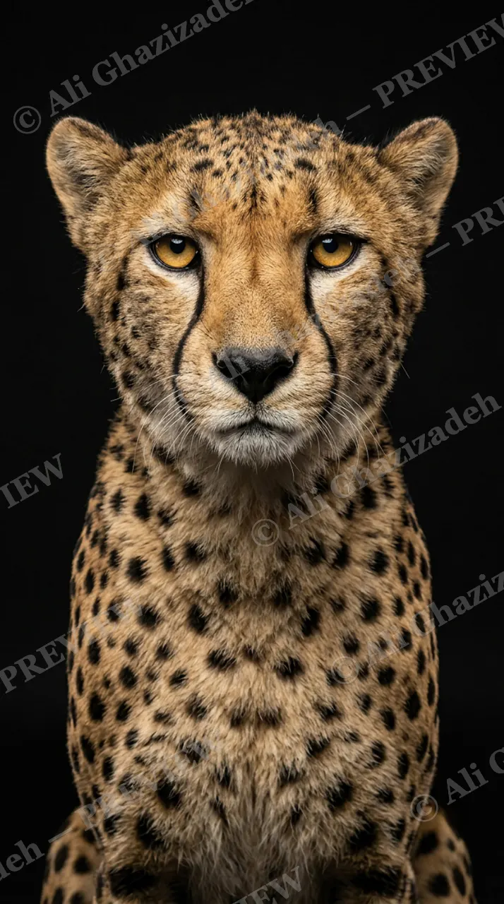 Distant Cousins — The Fast Cousin — Lion artwork by Ali Ghazizadeh