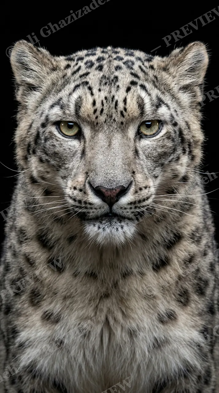 Distant Cousins — The Mountain Cousin — Lion artwork by Ali Ghazizadeh