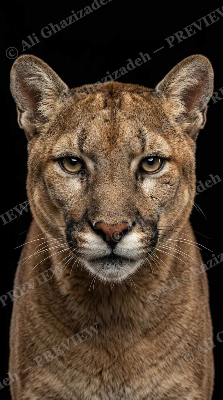 Distant Cousins — The Quiet Cousin — Lion artwork by Ali Ghazizadeh