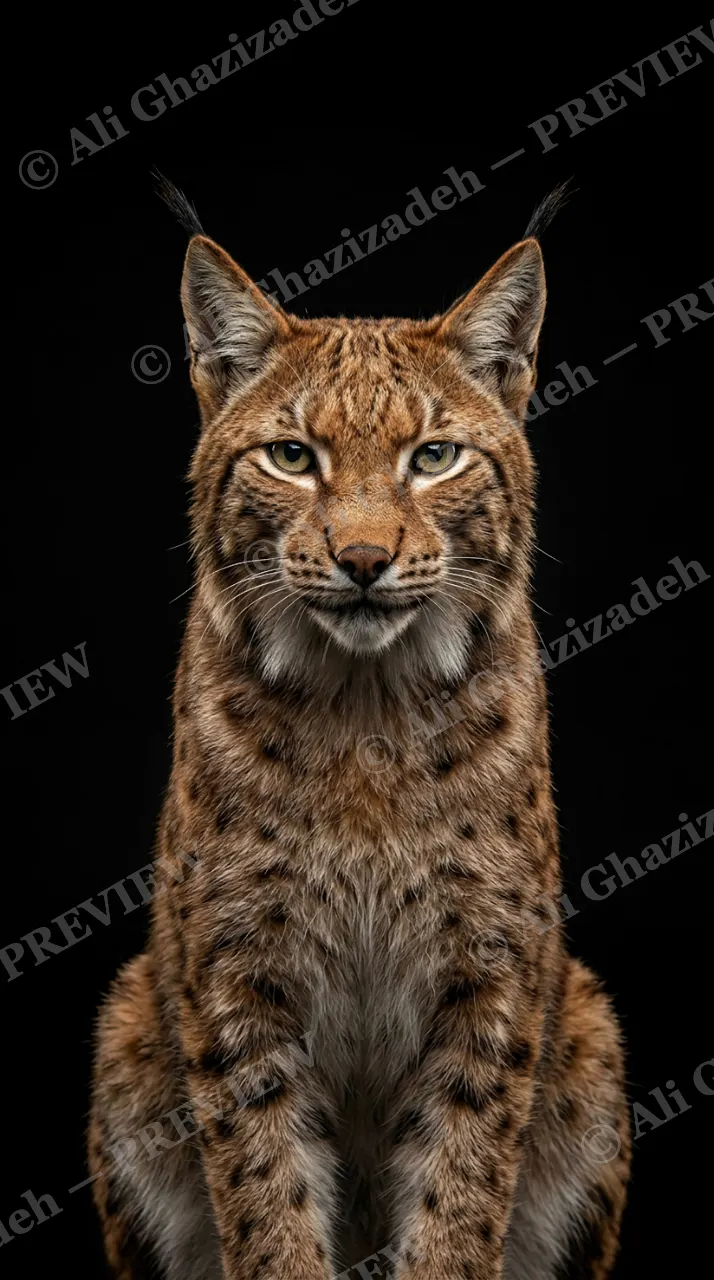 Distant Cousins — The Tufted Cousin — Lion artwork by Ali Ghazizadeh