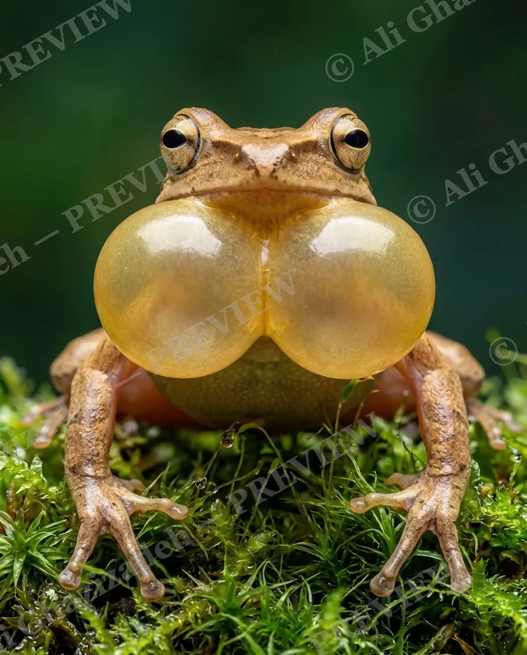 Pop Culture — Lemon Drop Double — Frog artwork by Ali Ghazizadeh