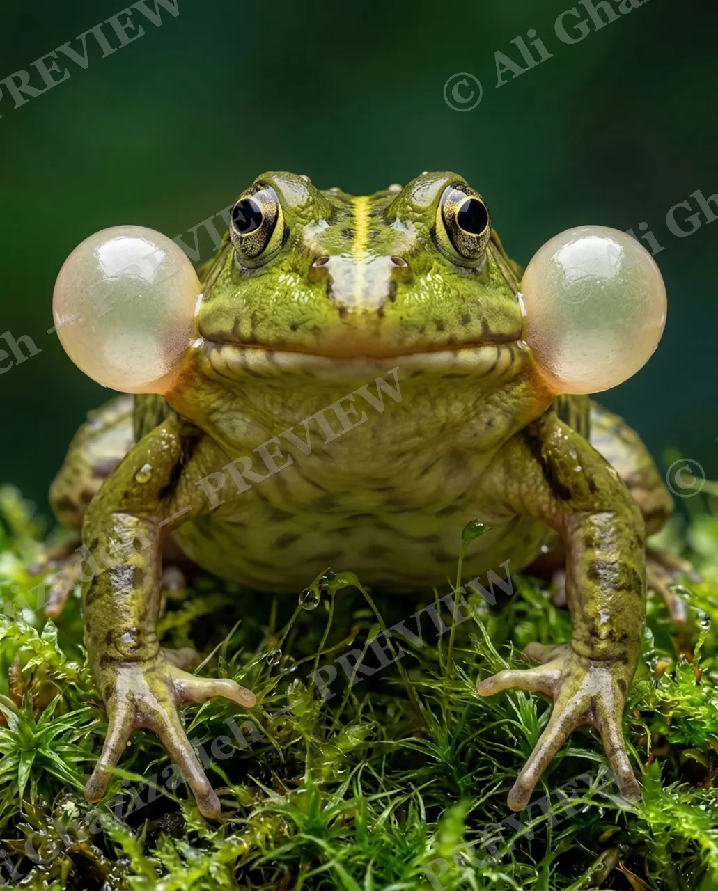 Pop Culture — Pistachio Pop — Frog artwork by Ali Ghazizadeh