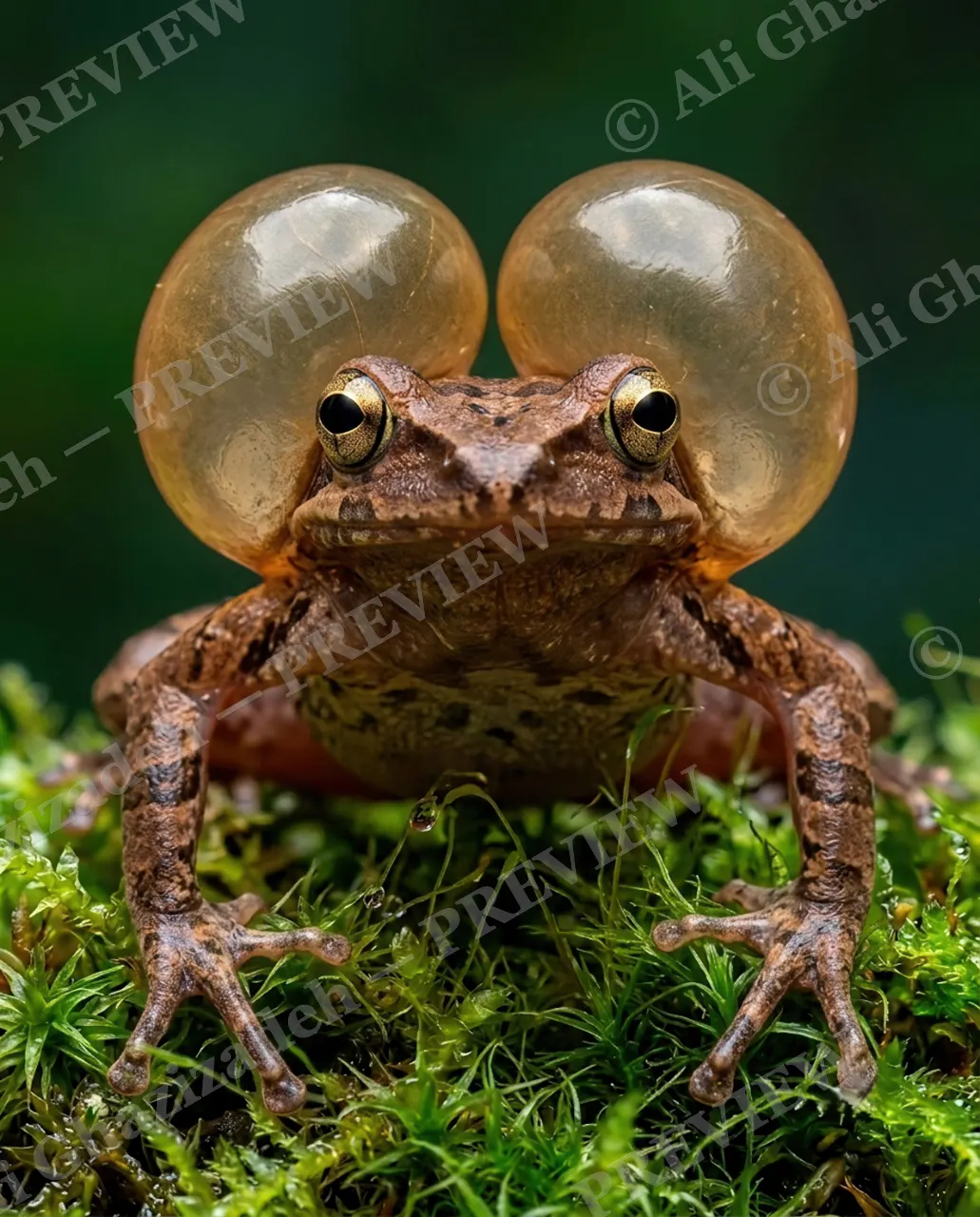 Pop Culture — Root Beer Bubbles — Frog artwork by Ali Ghazizadeh