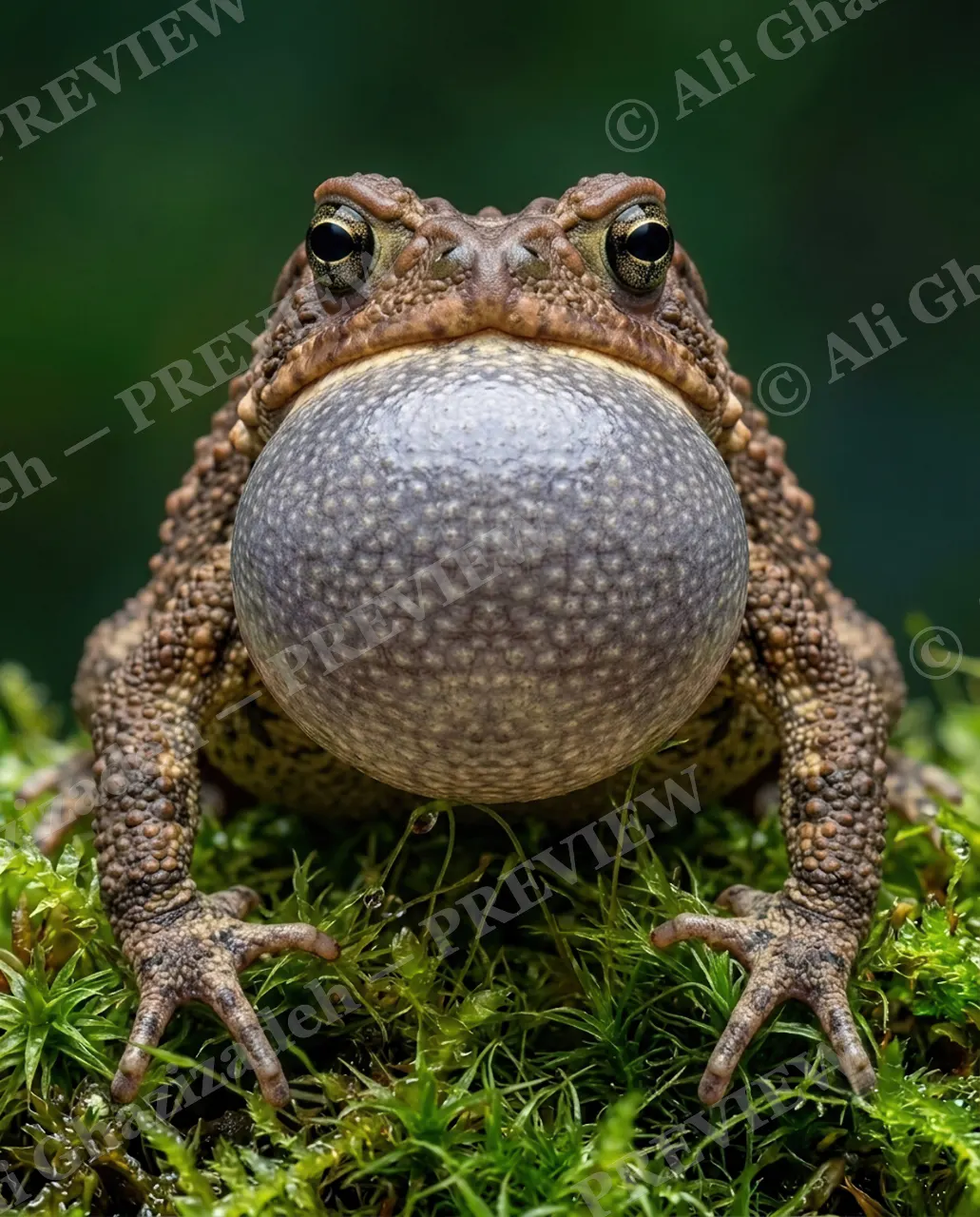 Pop Culture — The Toad's Turn — Frog artwork by Ali Ghazizadeh