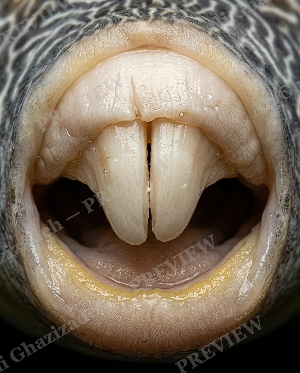 Say Ahh — Tongue Check — Parrotfish artwork by Ali Ghazizadeh