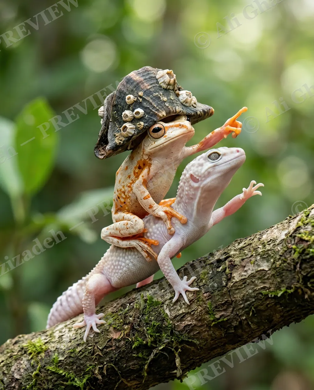 Shell of a Ride — Mounting Up — Toad artwork by Ali Ghazizadeh