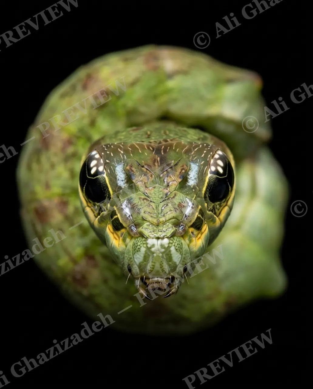 Snake Eyes — Full Alert — Swallowtail butterfly artwork by Ali Ghazizadeh