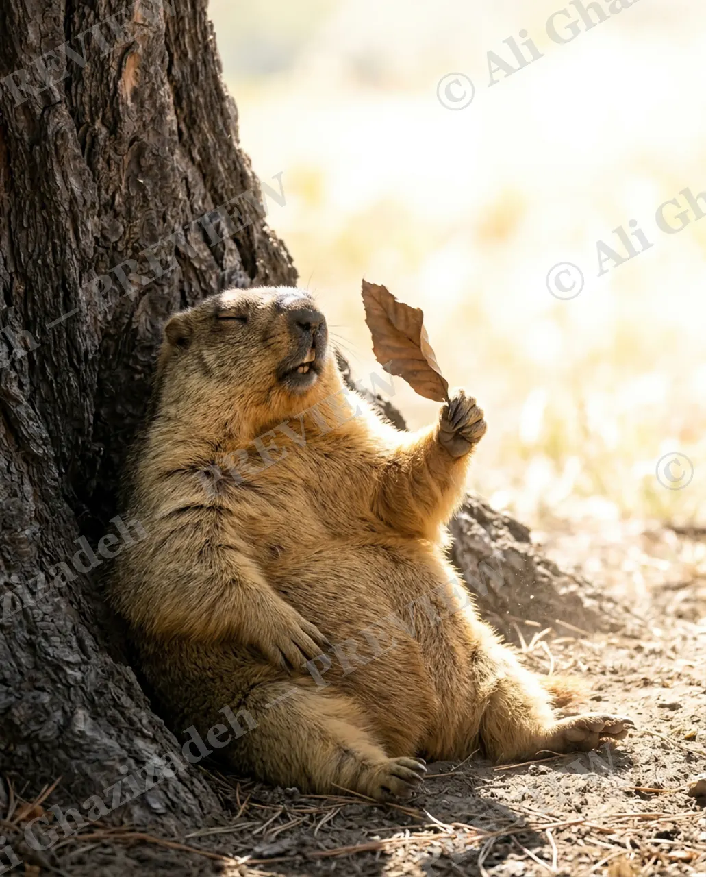 Leaf Blower — The DIY Breeze — Marmot artwork by Ali Ghazizadeh