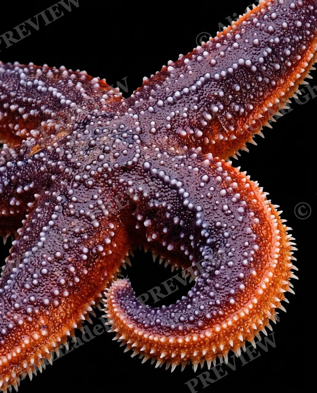 Star Search — Pearl Trail — Starfish artwork by Ali Ghazizadeh