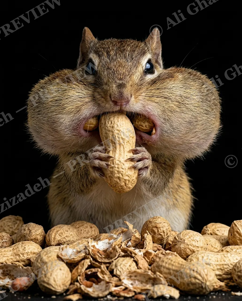 Storage Unit — One More For The Road — Chipmunk artwork by Ali Ghazizadeh