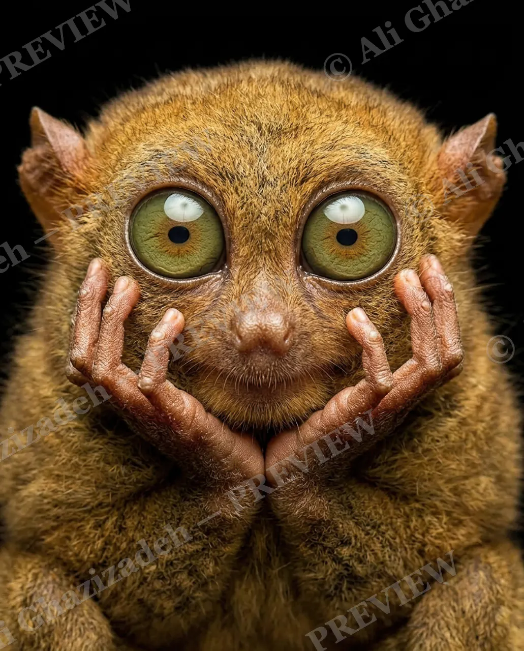 The Big Gasp — No Way — Slow loris artwork by Ali Ghazizadeh