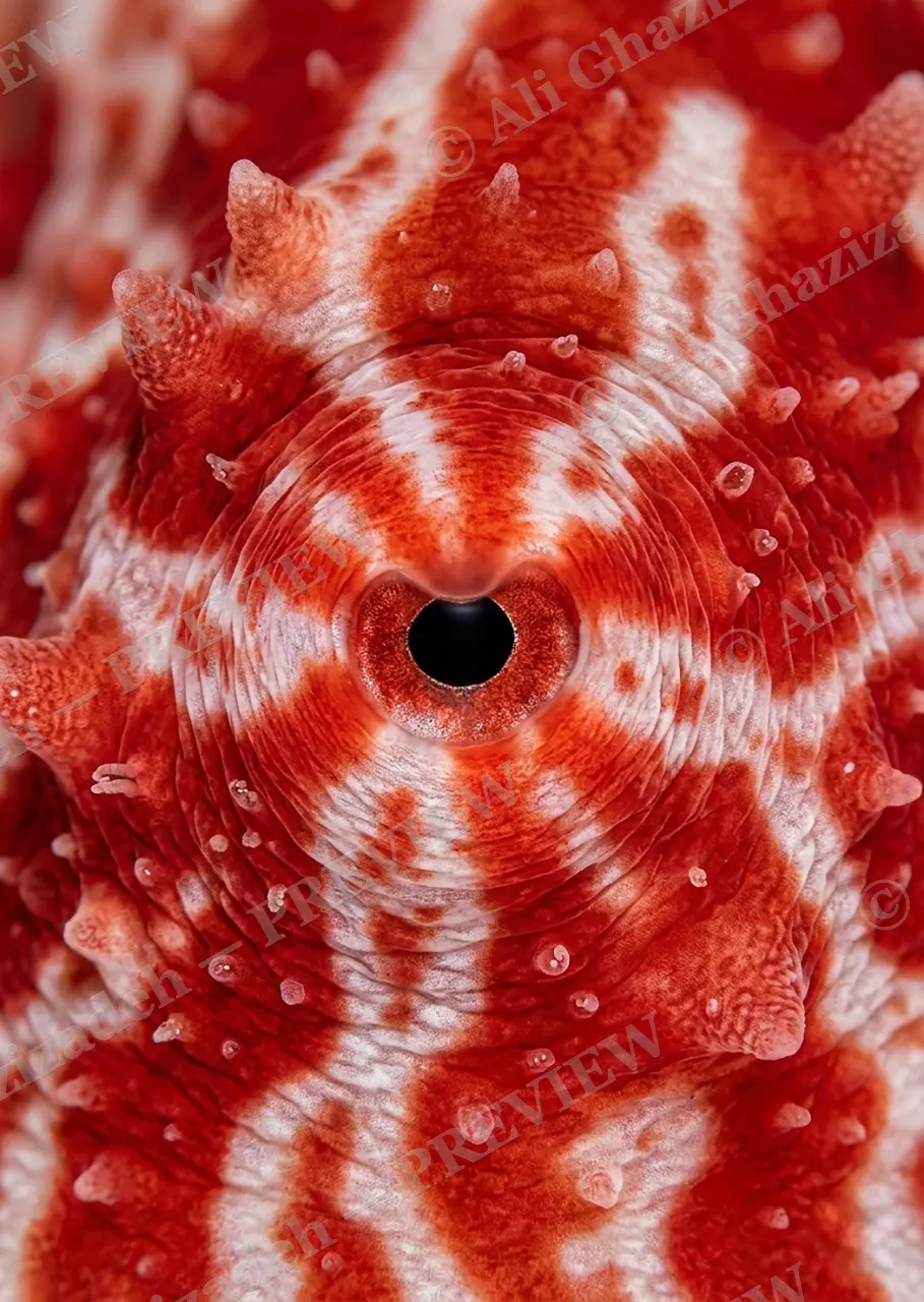 The Eyes Have It — Day Octopus — Turaco artwork by Ali Ghazizadeh