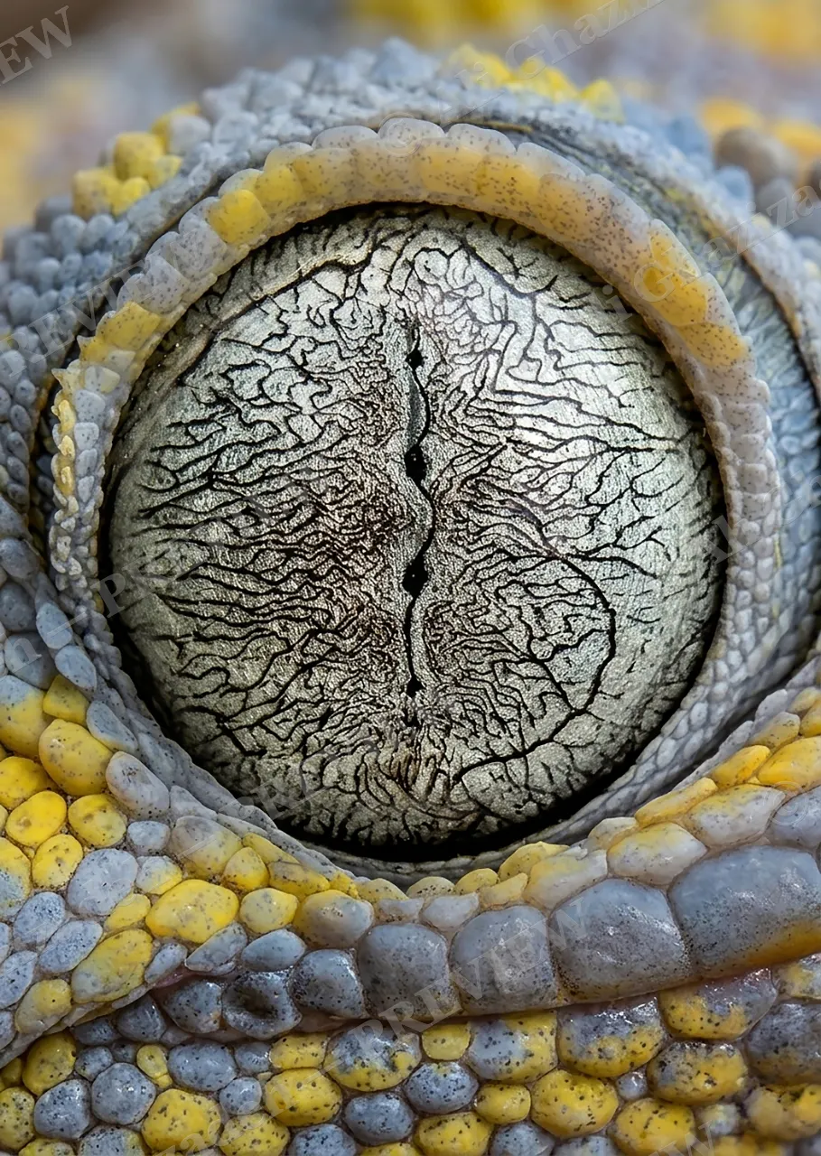 The Eyes Have It — Gargoyle Gecko — Turaco artwork by Ali Ghazizadeh