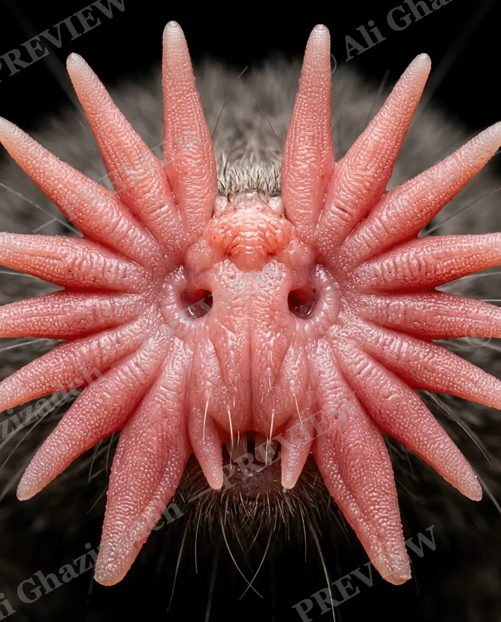 The Nose Knows — Pink Starburst — Mole artwork by Ali Ghazizadeh