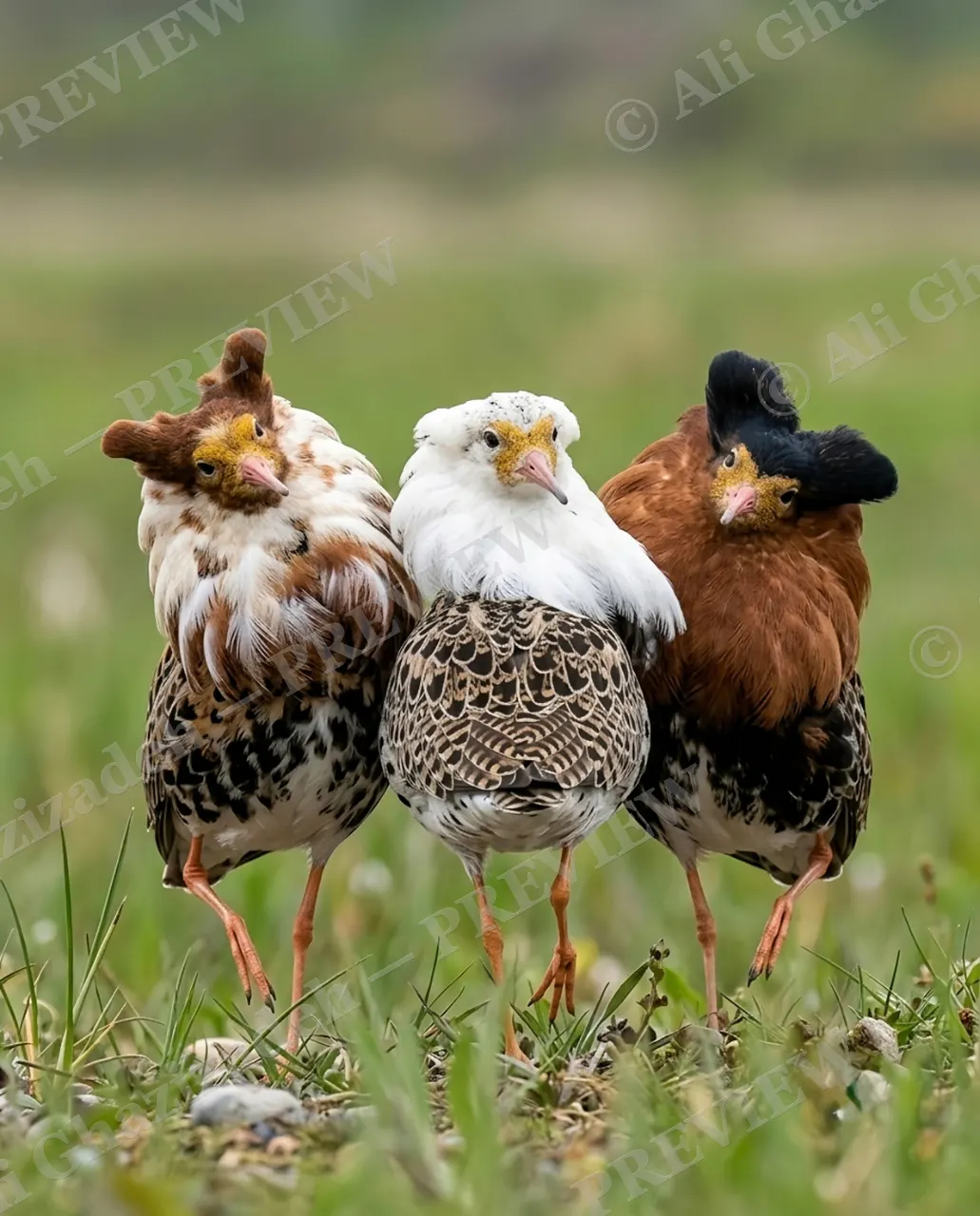 Ruff Night Out — Ready for the Night — Sandpiper artwork by Ali Ghazizadeh