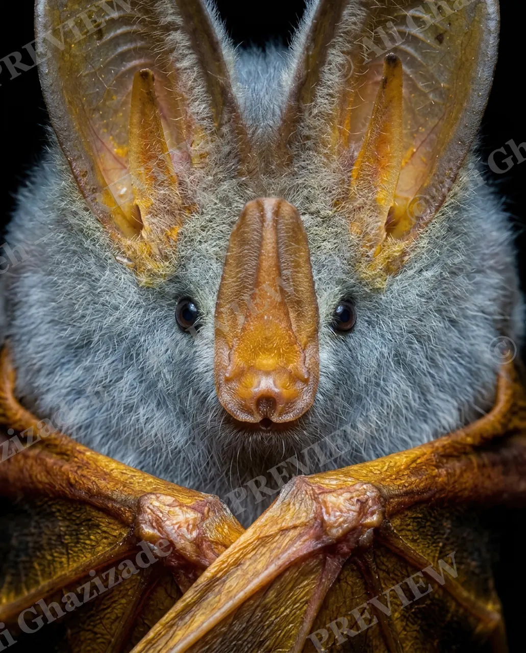 The Usual Suspects — Golden Ears — Bat artwork by Ali Ghazizadeh
