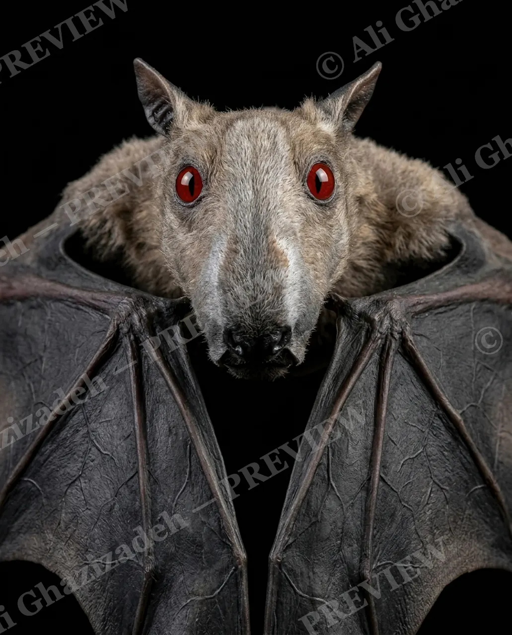 The Usual Suspects — Red Alert — Bat artwork by Ali Ghazizadeh