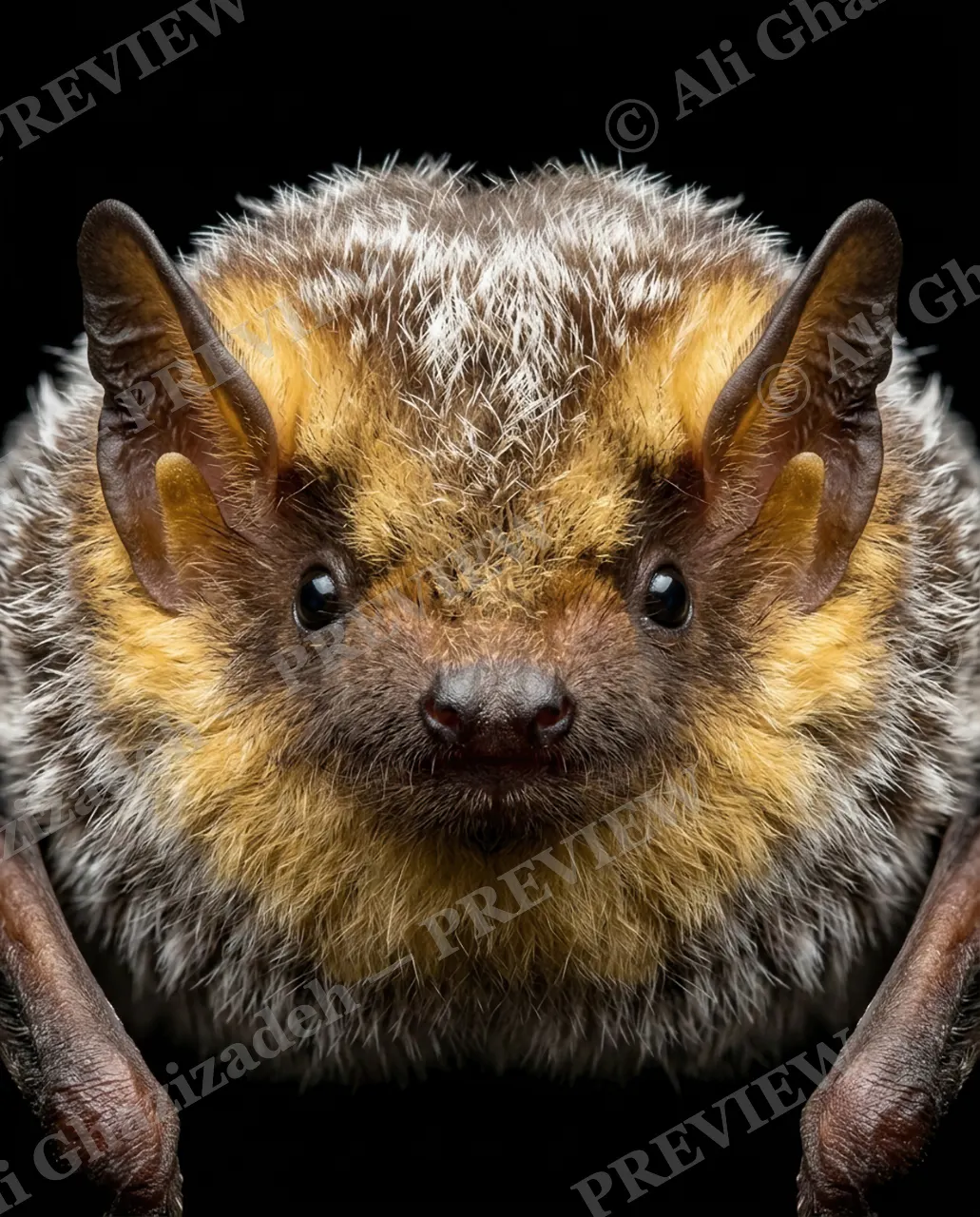 The Usual Suspects — Tabby Fur — Bat artwork by Ali Ghazizadeh