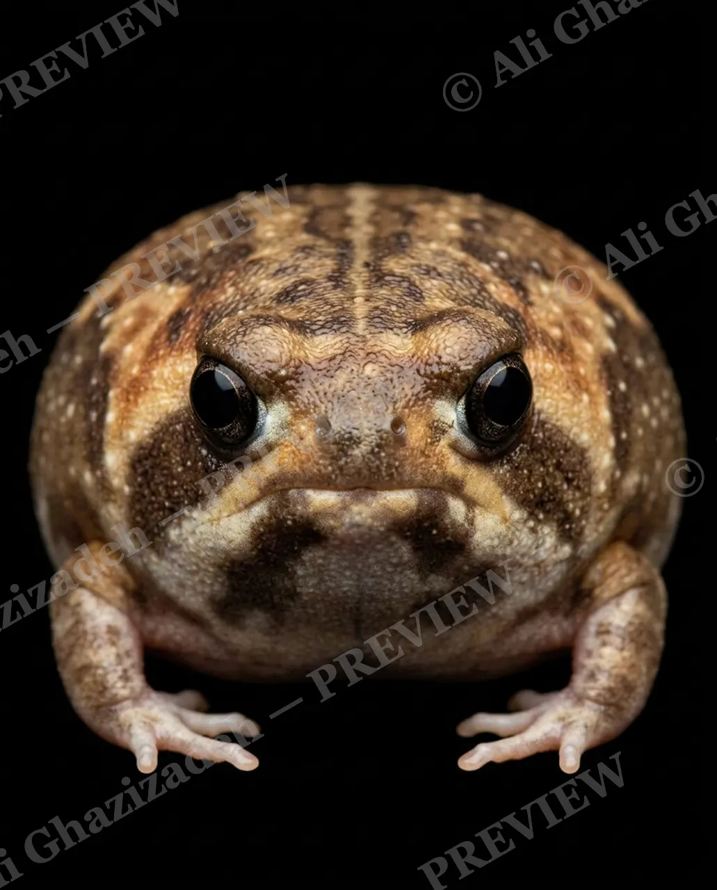 The Usual Suspects — Round and Ready — Frog artwork by Ali Ghazizadeh