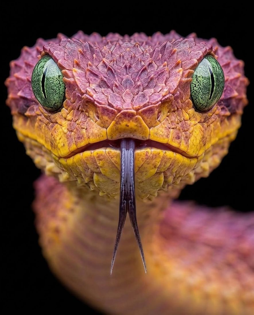 Runway Serpents — Frame 8 — Wildlife Tales artwork by Ali Ghazizadeh