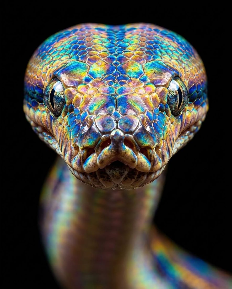 Runway Serpents — Frame 14 — Wildlife Tales artwork by Ali Ghazizadeh